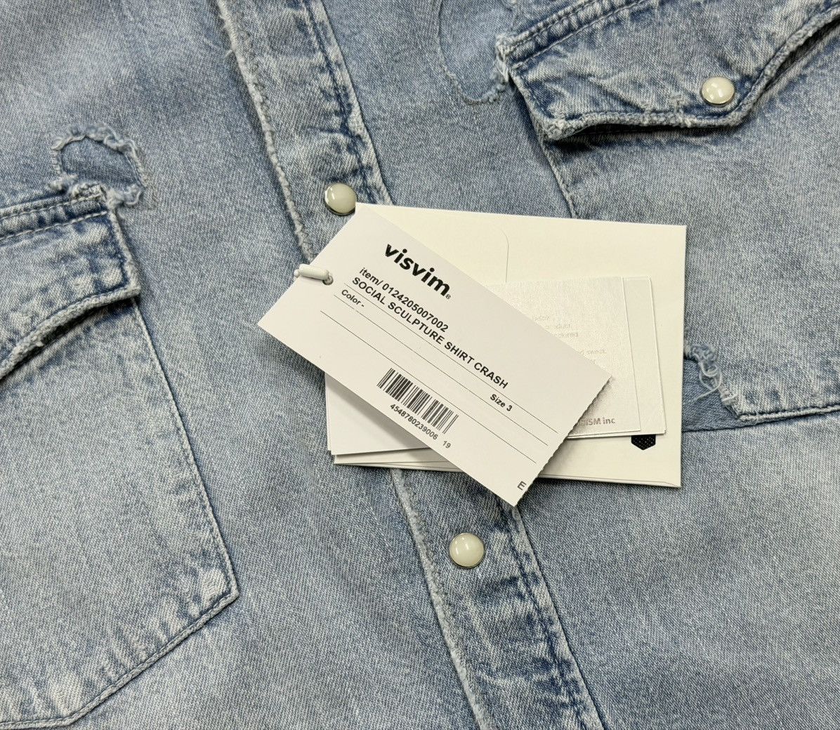 Visvim VISVIM 24AW SOCIAL SCULPTURE SHIRT CRASH Size US L / EU 52-54 / 3 - 7 Thumbnail