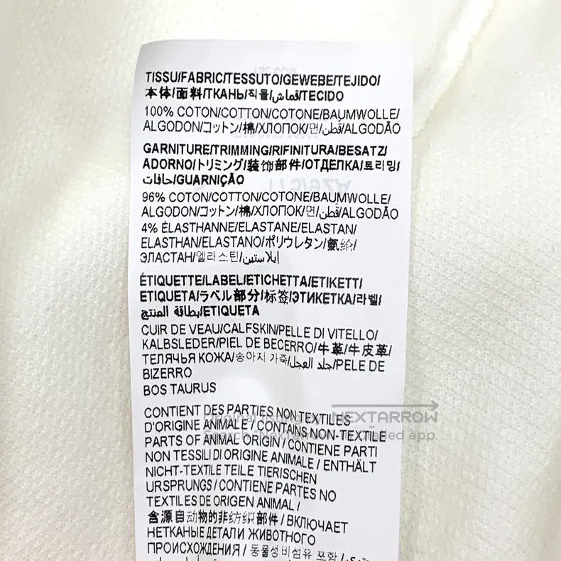 Saint Laurent Paris Saint Laurent Paris White Logo Letter Printed Cotton Hoode Size US S / EU 44-46 / 1 - 7 Thumbnail