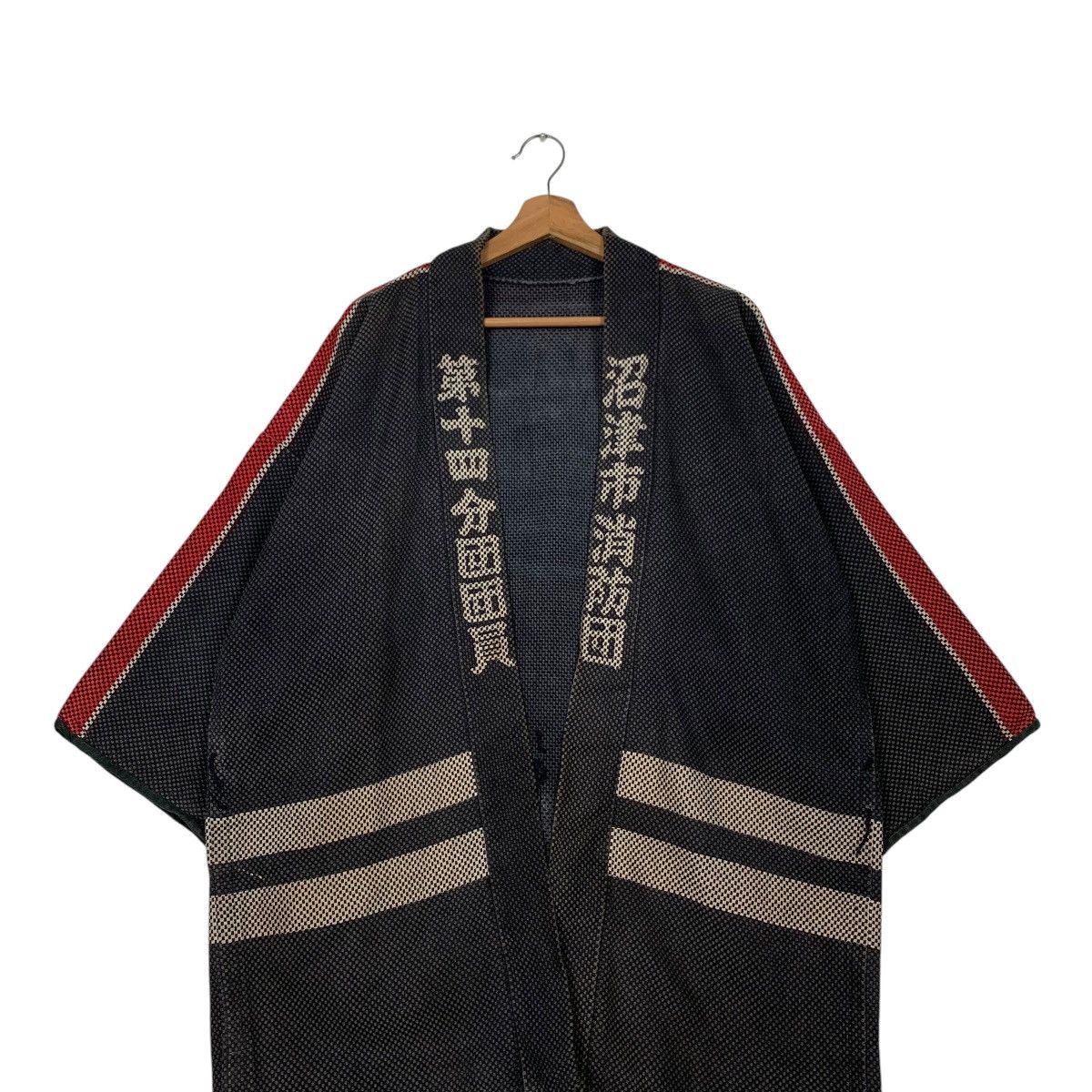 NUMAZU Fire Brigade Thick Weave Sashiko Kimono #2376-C106