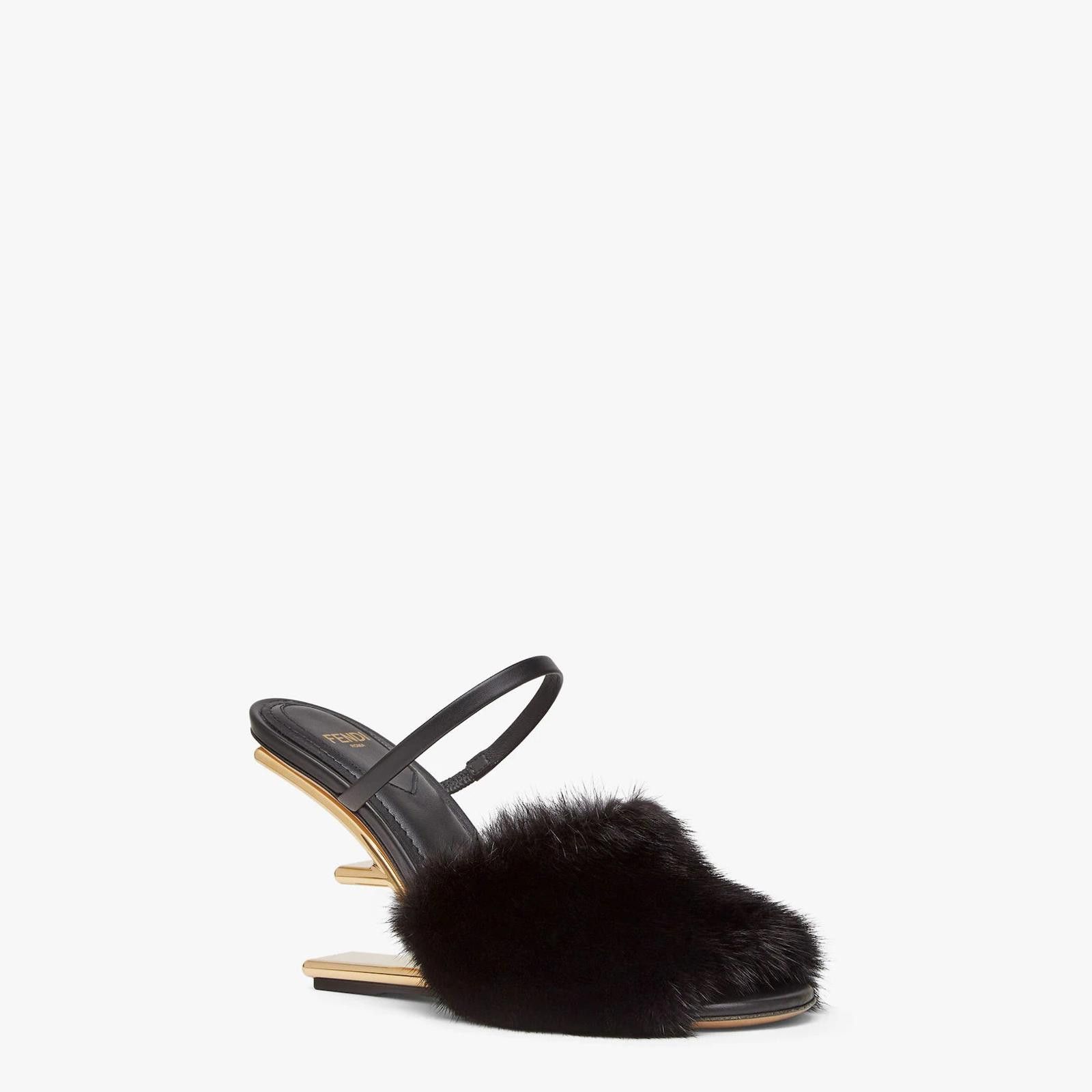 Fendi Fendi First Fur Sandal Size US 7.5 / IT 37.5 - 2 Thumbnail