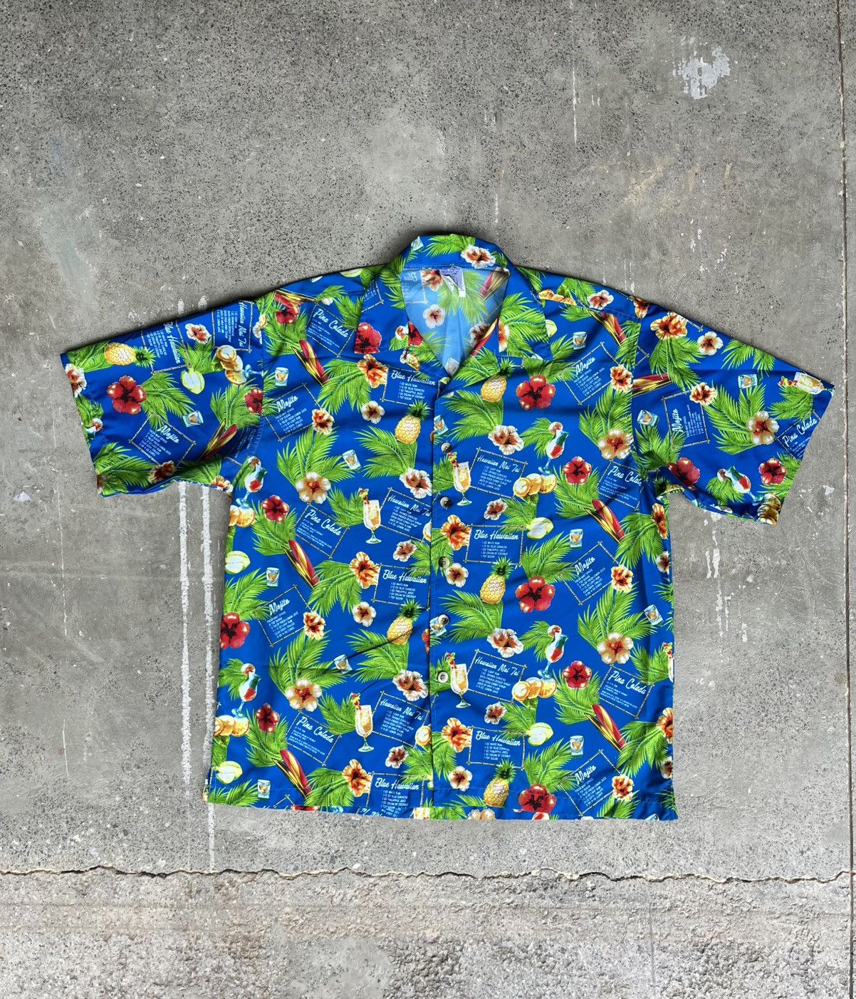 Other cocktail recipe hawaiian button up short Size US XL / EU 56 / 4 - 1 Thumbnail