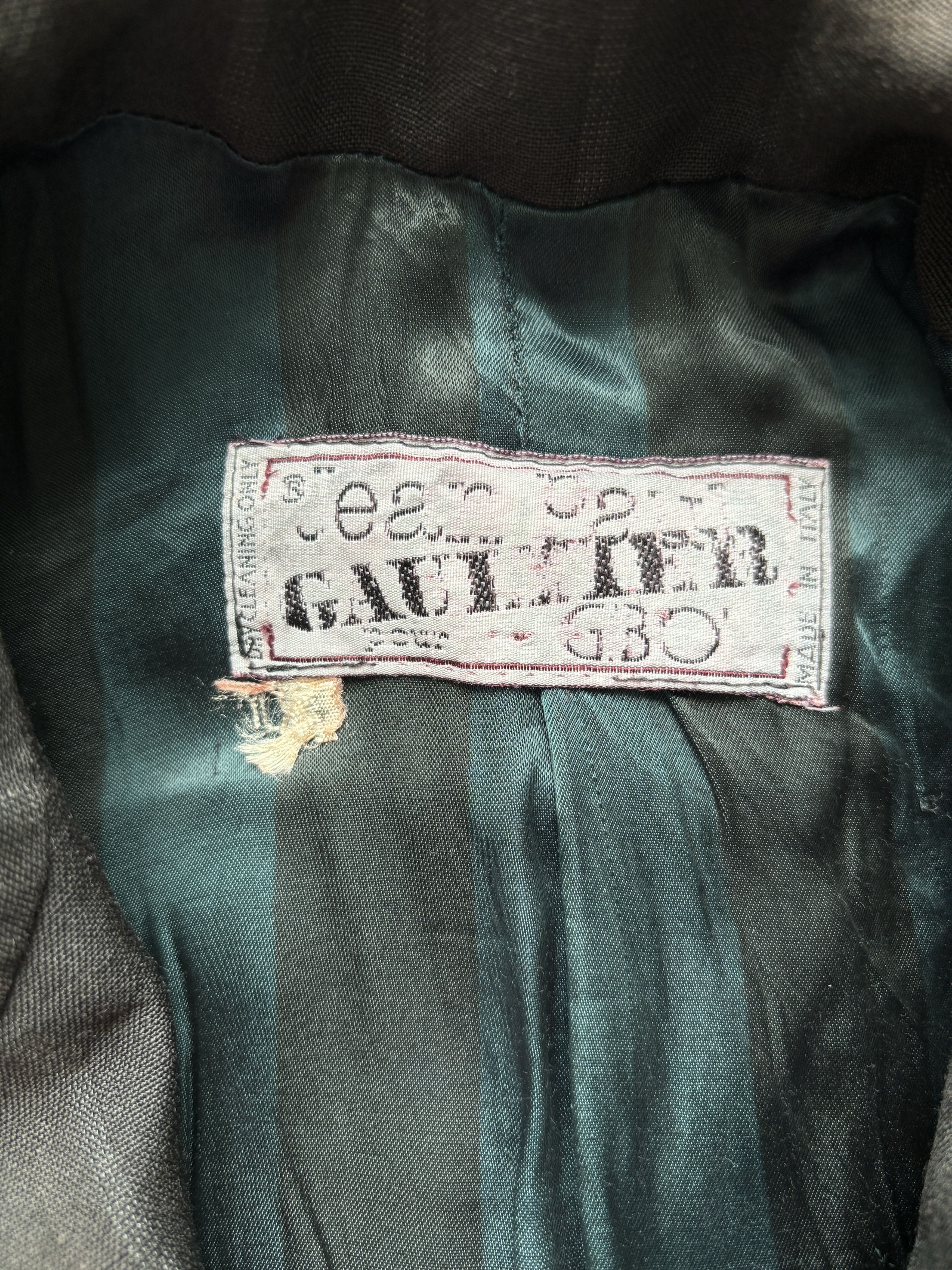 Jean Paul Gaultier ⚡️QUICK SALE⚡️1980's Jean Paul Gaultier Brown Blazer Coat Size M / US 6-8 / IT 42-44 - 3 Thumbnail
