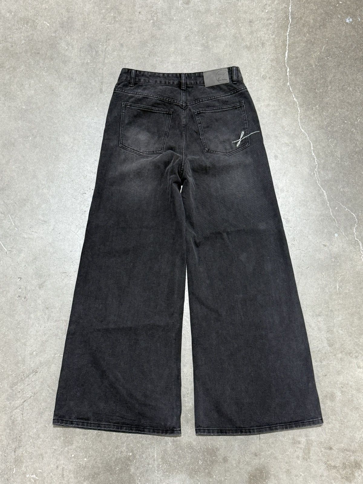 Other Fashon Garments Black Faded Denim Size US 30 / EU 46 - 2 Thumbnail