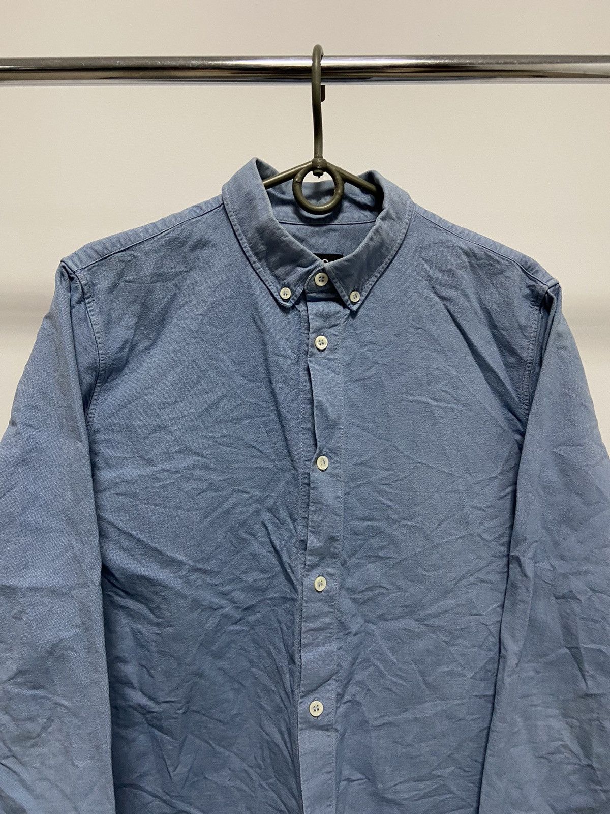 A.P.C. × Vintage APC Shirts Button Ups Vintage Y2K Luxury Size US M / EU 48-50 / 2 - 2 Thumbnail