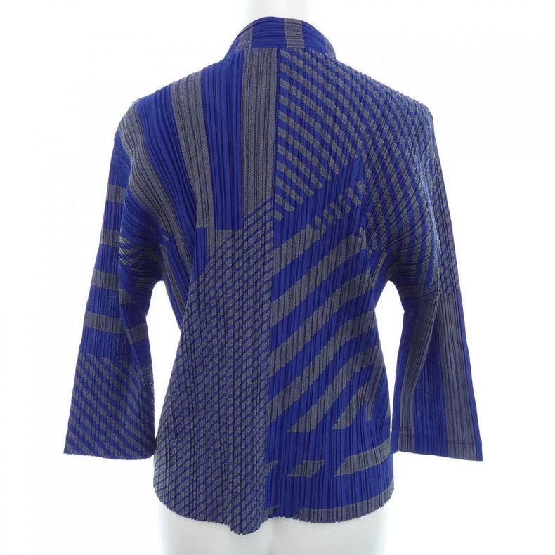 Issey Miyake Issey Miyake Zipper pleated jacket Size L / US 10 / IT 46 - 2 Thumbnail
