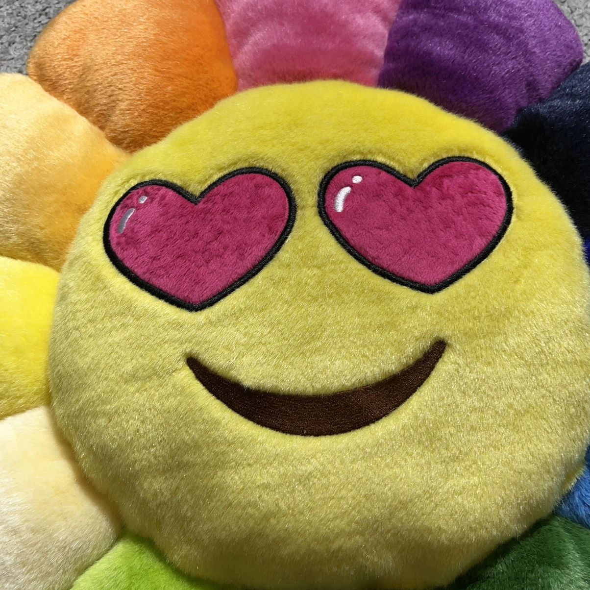 Takashi Murakami Takashi Murakami 60cm emoji Rainbow Flower Size ONE SIZE - 4 Thumbnail