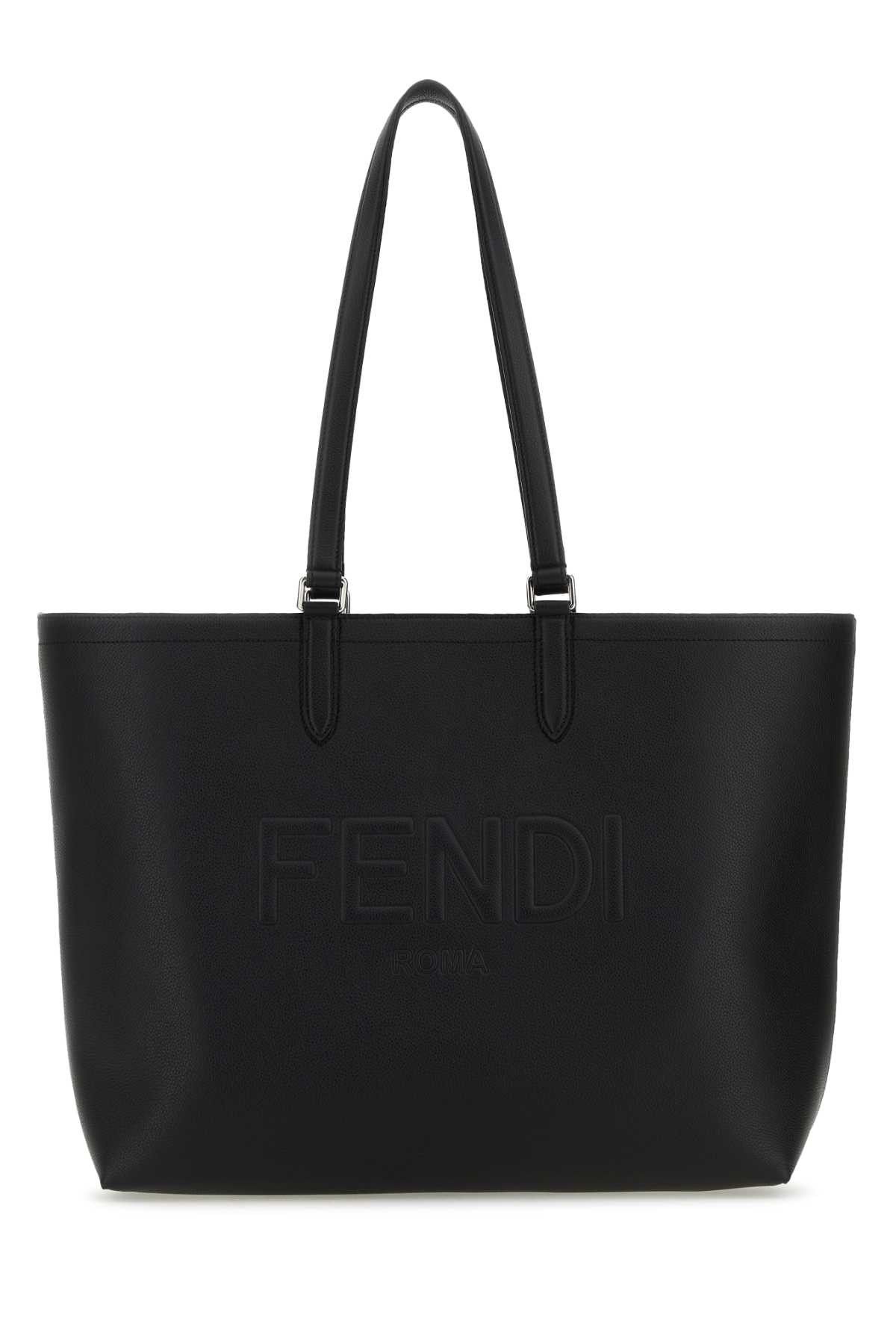 Fendi Back Leather Fendi Roma Shopping Bag Size ONE SIZE - 1 Thumbnail