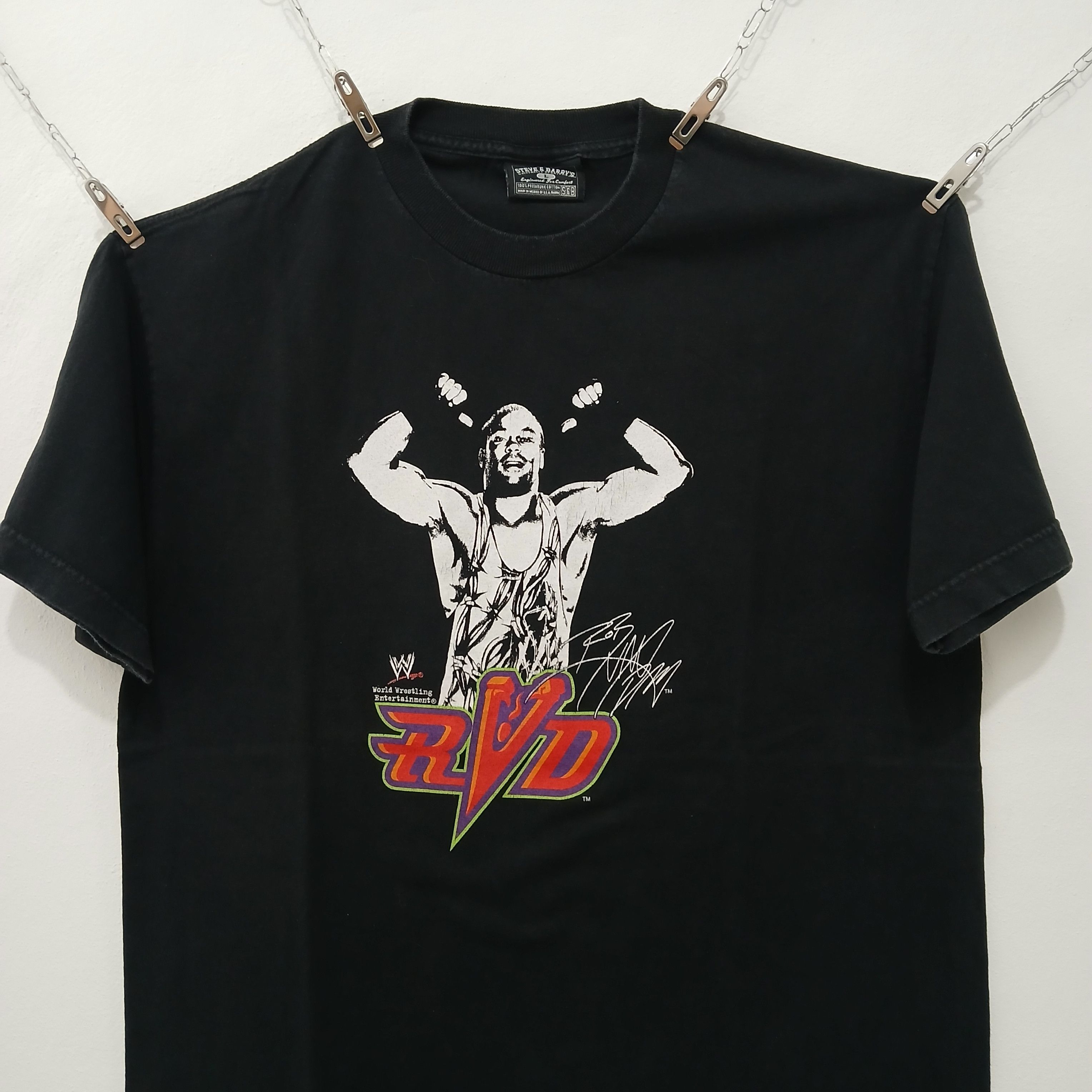 WWE RVD Rob Van Dam Vintage Tee Early 2000's Size US L / EU 52-54 / 3 - 2 Thumbnail