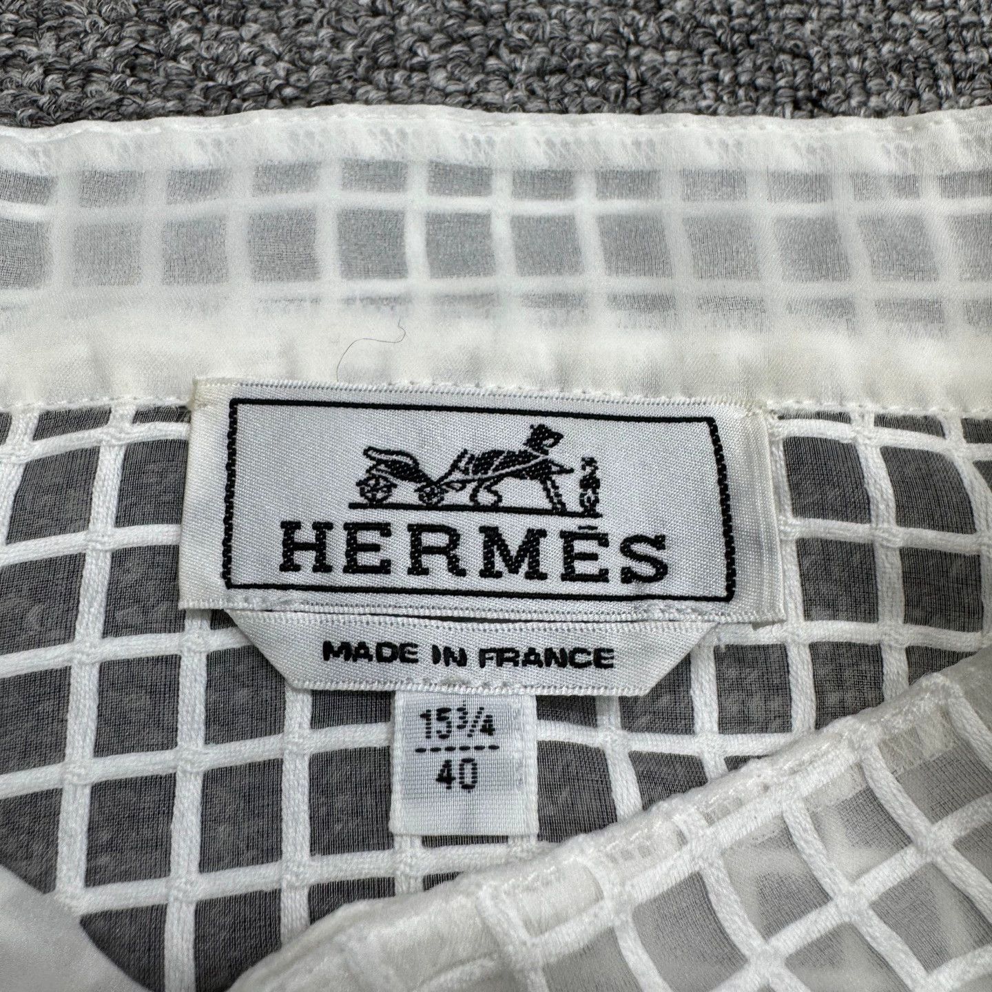 Hermes Hermes mesh sheer jacket 40 Size US XXS / EU 40 - 2 Thumbnail