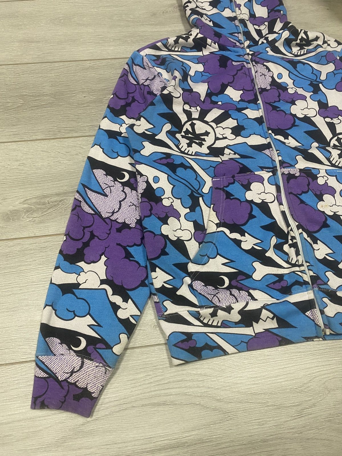 Zoo York Zoo York extreme RARE Full Zip Hoodie all over print Size US M / EU 48-50 / 2 - 13 Thumbnail