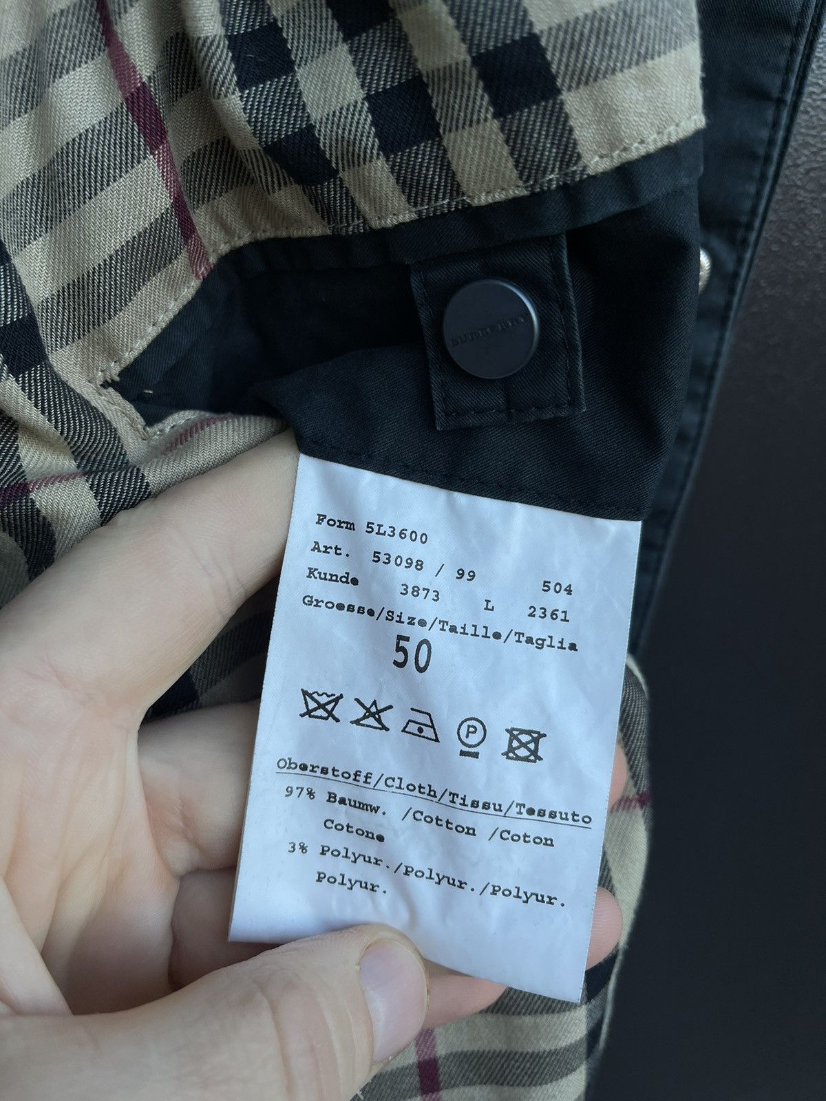 Burberry Vintage Burberry London Jacket Men’s Coat – Size 50 Jacket Size US L / EU 52-54 / 3 - 13 Thumbnail