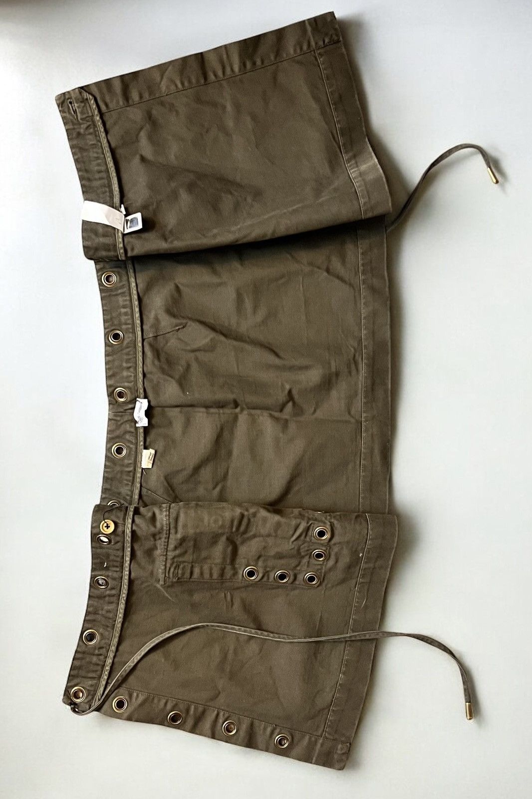 Dolce & Gabbana Dolce & Gabbana Grommet Cargo Skirt Size 26" / US 2 / IT 38 - 3 Thumbnail