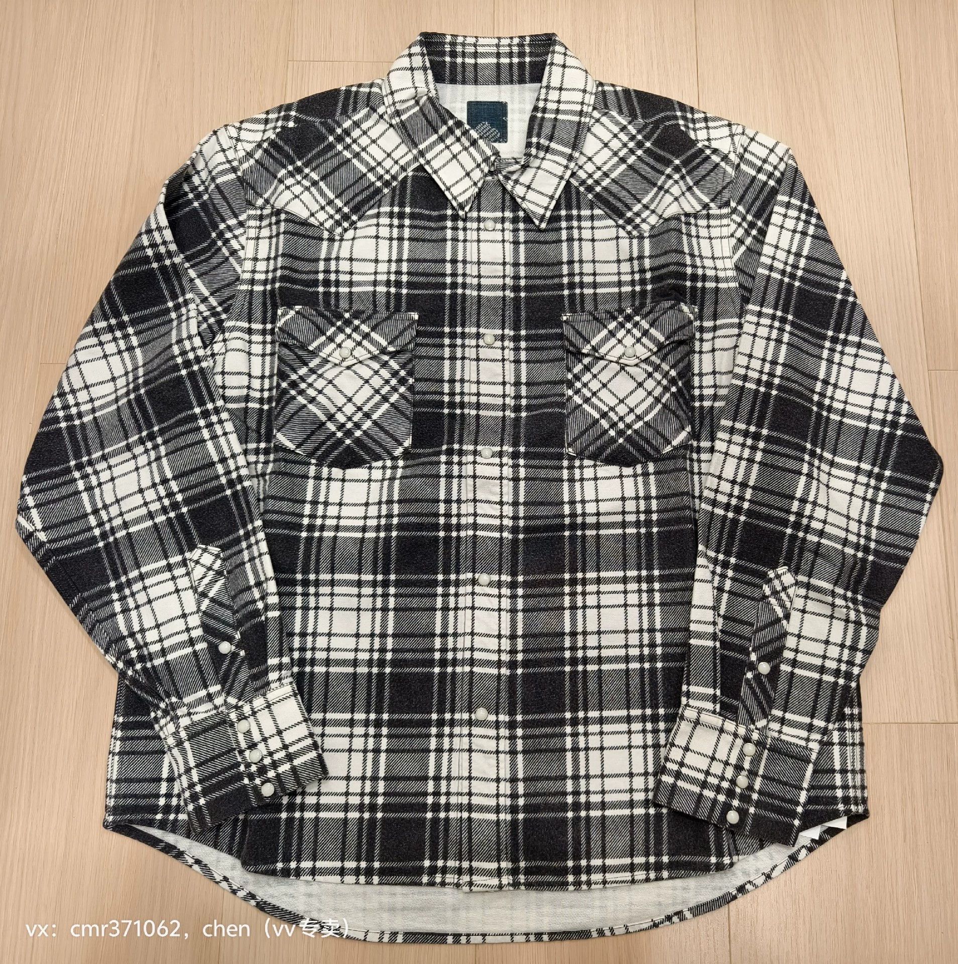 Visvim visvim 24 ICT Box Check Flannel LS Shirt Black Size US M / EU 48-50 / 2 - 1 Thumbnail