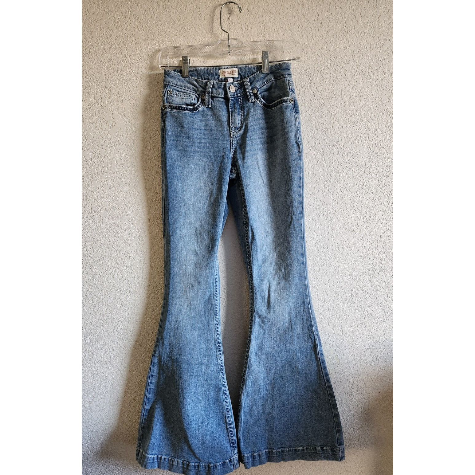 Other Shyanne Wide Leg Denim Light Wash Jeans- 26Wx34L Size 26" / US 2 / IT 38 - 1 Thumbnail