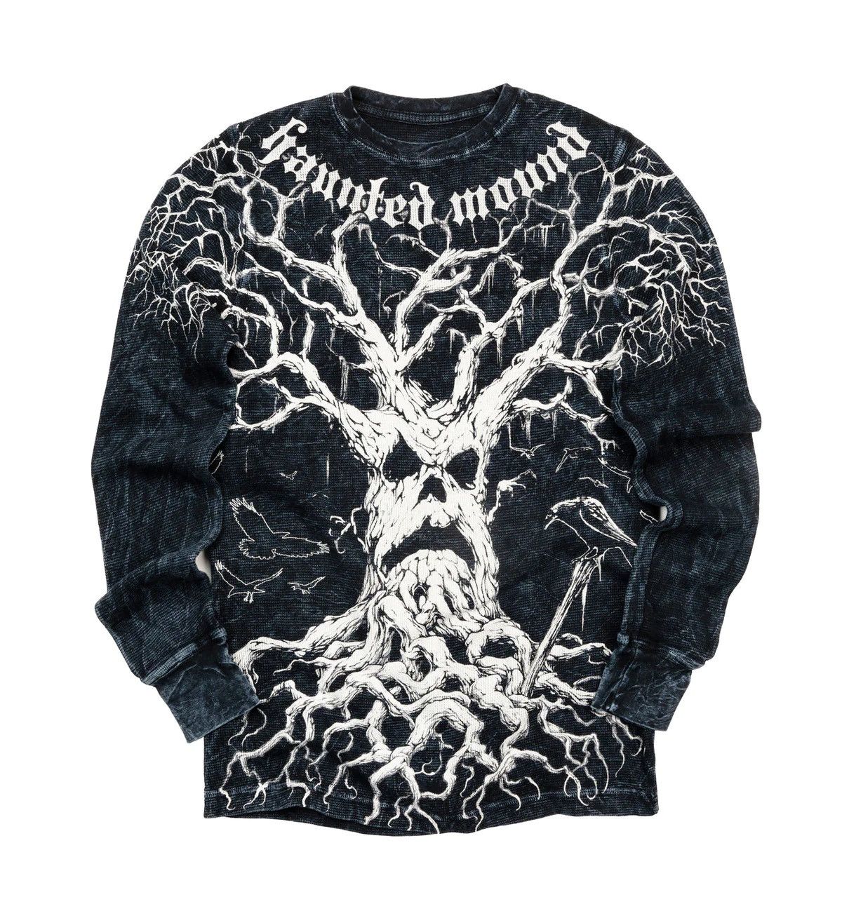 image of Affliction Harold Long Sleeve in Black, Men's (Size XL)