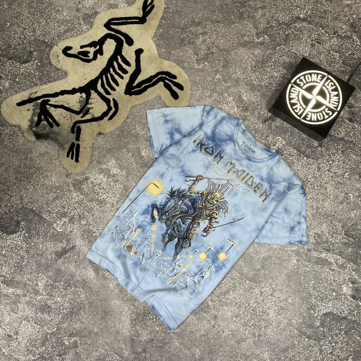 Band Tees Vintage Iron Maiden Overprinted Graphic rock band tee Size US S / EU 44-46 / 1 - 3 Thumbnail