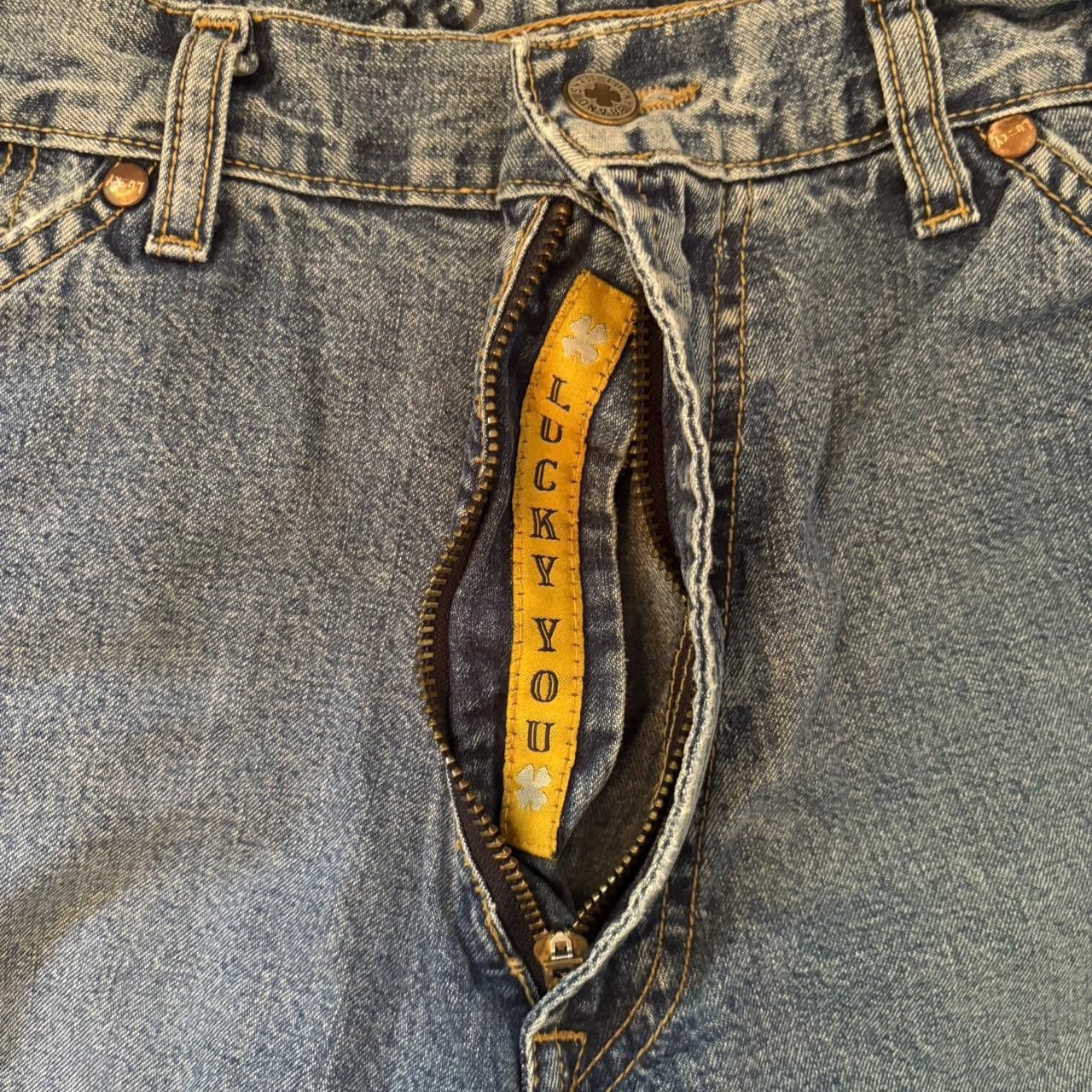Lucky Brand VINTAGE CRAZY BAGGY LUCKY BRAND DENIM Size US 34 / EU 50 - 5 Thumbnail