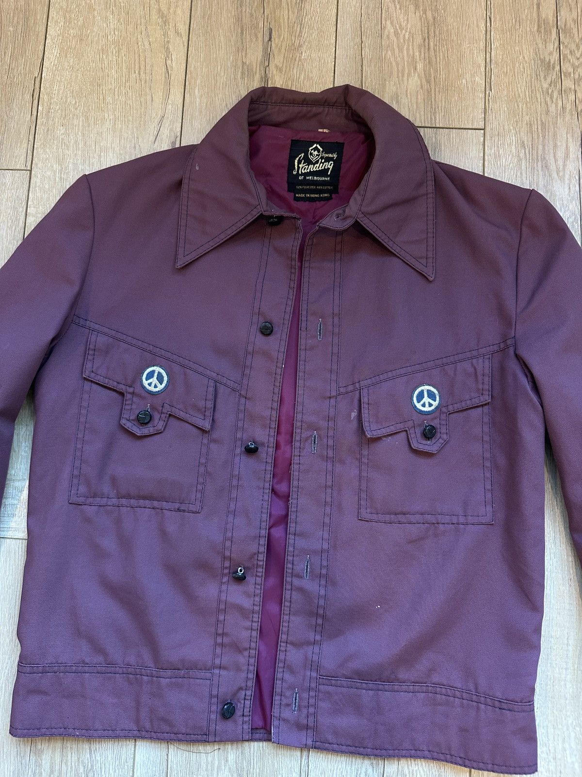 Vintage 70s Vintage Patches Hippie Jacket Size US M / EU 48-50 / 2 - 3 Thumbnail