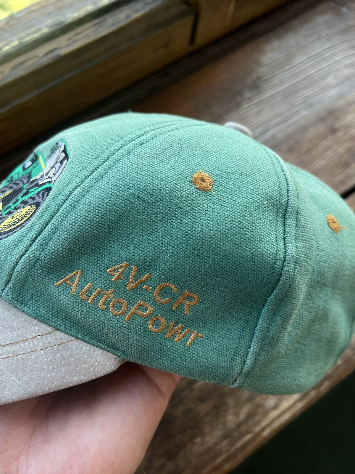 John Deere × Vintage Vintage John Deere Patch Trucker Hat Y2k Cap Size ONE SIZE - 8 Thumbnail