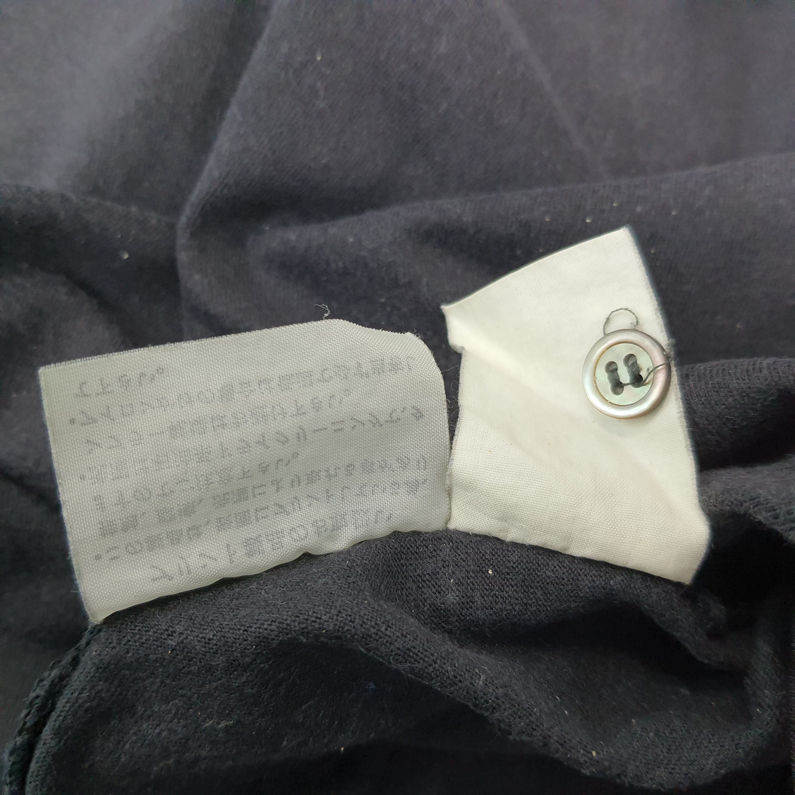 Comme des Garcons Vintage Comme Des Garcons Homme Polo Shirt C239N78 Size US M / EU 48-50 / 2 - 7 Thumbnail
