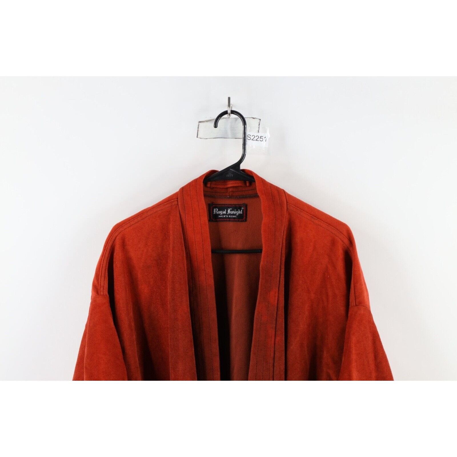 Vintage Vintage 70s Streetwear Sun Faded Velvet Velour Belted Robe Size US L / EU 52-54 / 3 - 2 Thumbnail