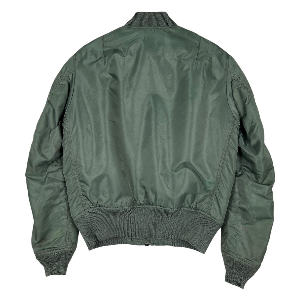 Alpha Industries 🔥 RARE RIOT ALPHA MA-1 US AIR FORCE SATIN BOMBER JACKET Size US M / EU 48-50 / 2 - 2 Thumbnail