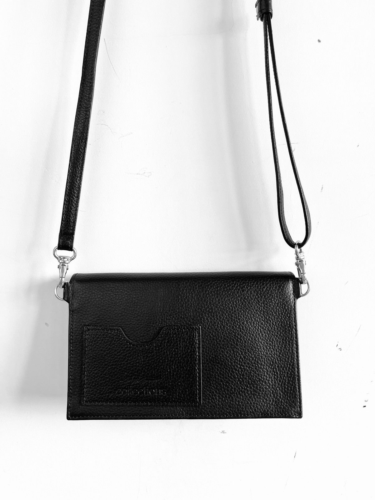 Yohji Yamamoto Yohji Yamamoto Collections - LEATHER SHOULDER BAG Size ONE SIZE - 4 Thumbnail