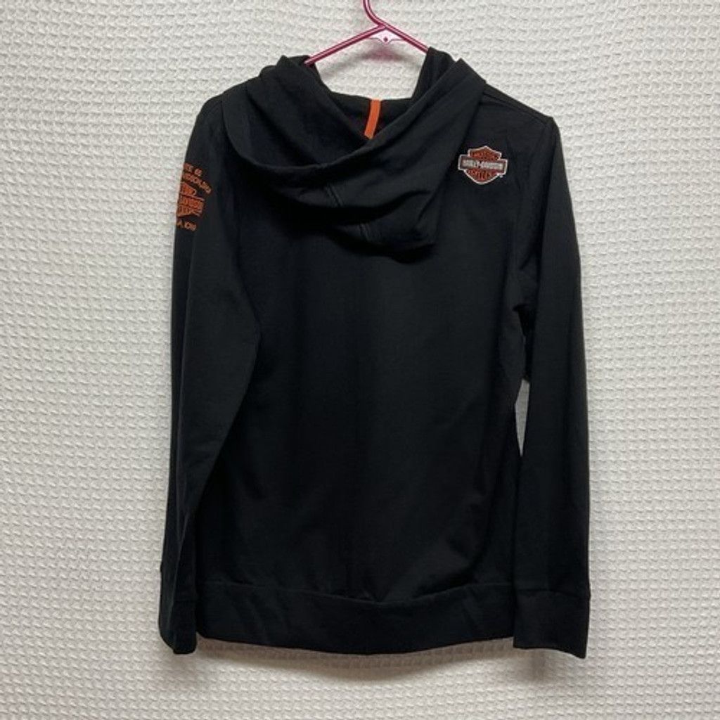 Harley Davidson Harley-Davidson FullZip Fleece Biker Hoodie Jacket Women M Size M / US 6-8 / IT 42-44 - 5 Thumbnail