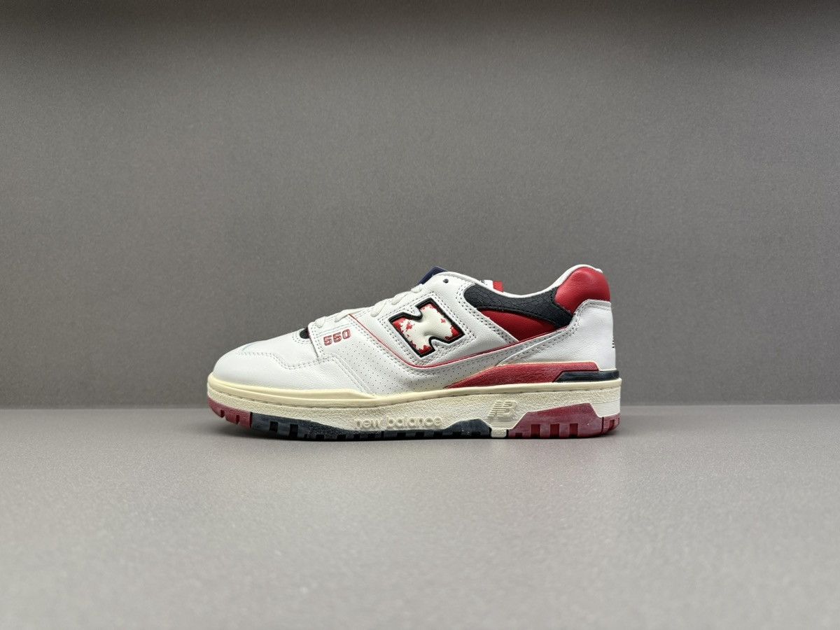 New Balance 550 Vintage Pack Team Red