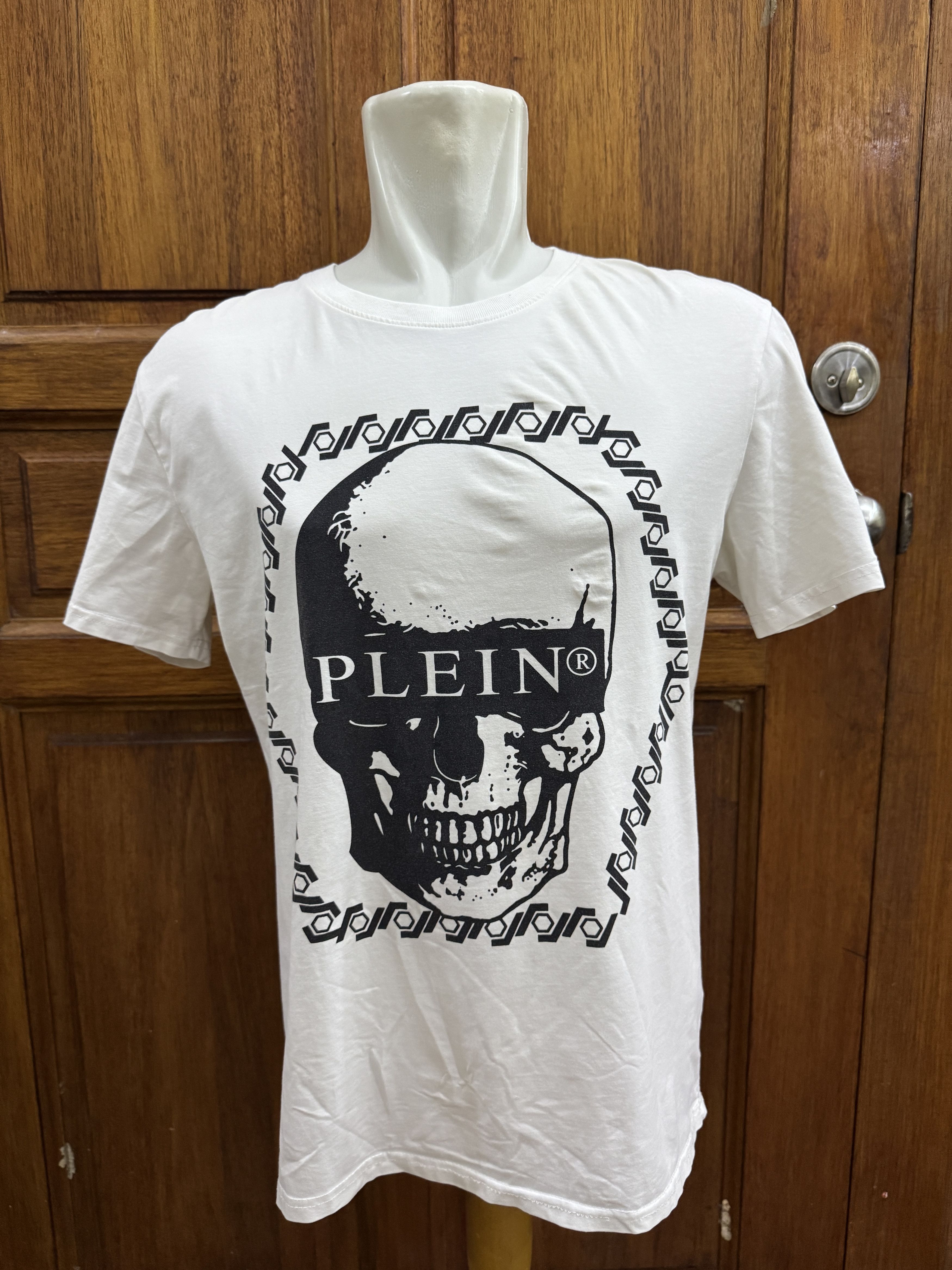 Philipp Plein Tshirt Philipp Plein Skull White Size L / US 10 / IT 46 - 1 Thumbnail