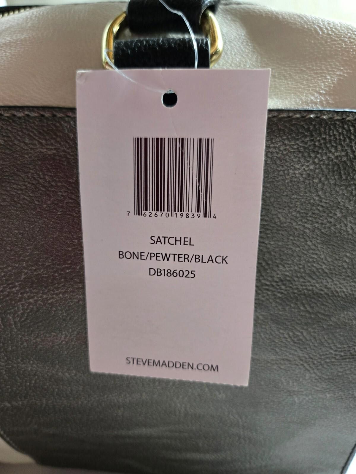 Steve Madden Steve Madden Purse Handbag Satchel Crossbody Strap NWT Size ONE SIZE - 2 Thumbnail