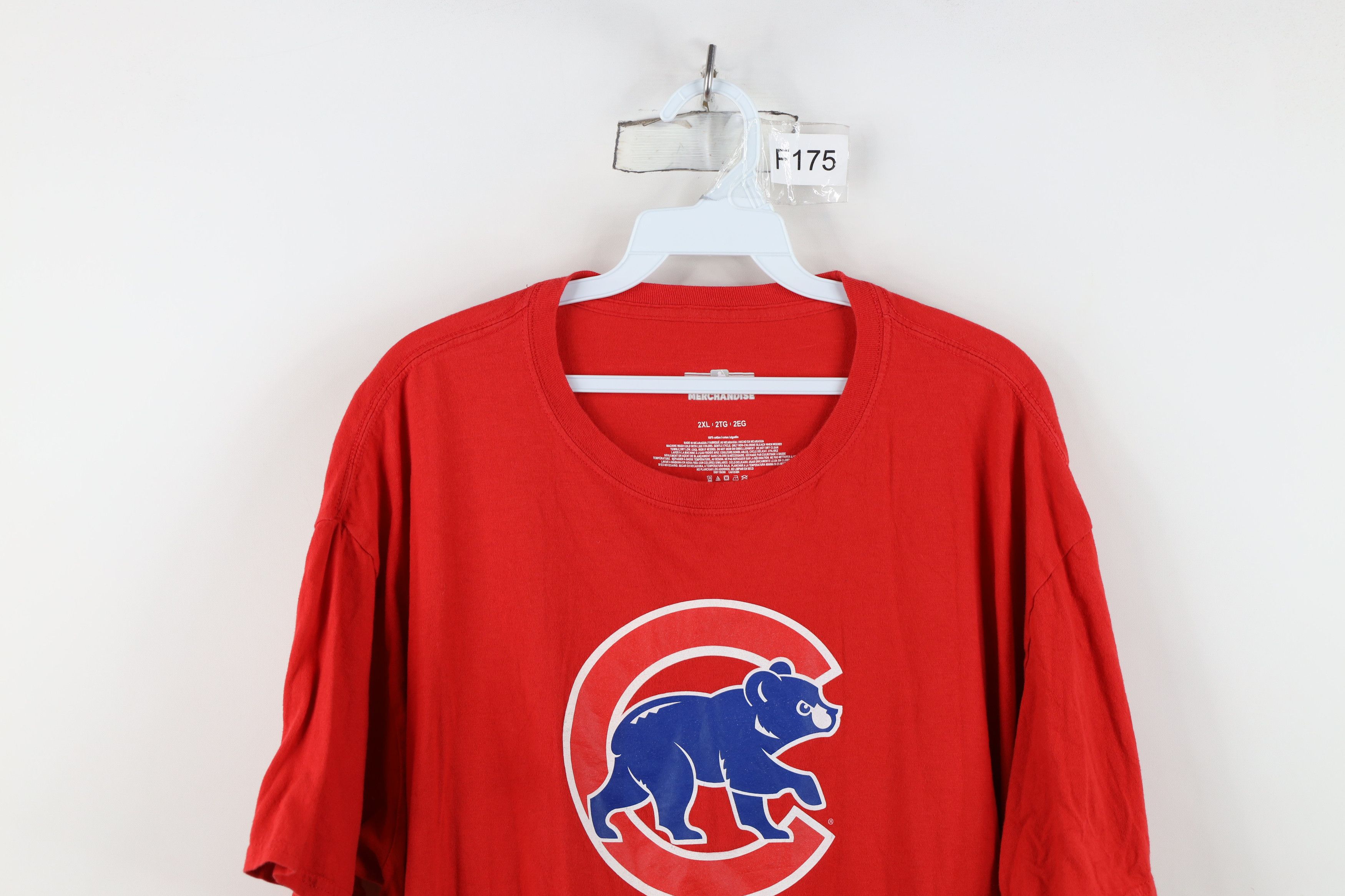 Vintage Vintage Y2K Spell Chicago Cubs Baseball Short Sleeve T-Shirt Size US XXL / EU 58 / 5 - 2 Thumbnail