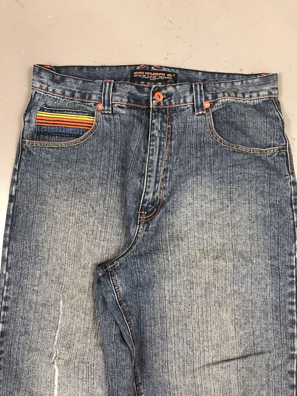 Southpole × Vintage Vintage Southpole Baggy Fit Denim Size US 36 / EU 52 - 5 Thumbnail