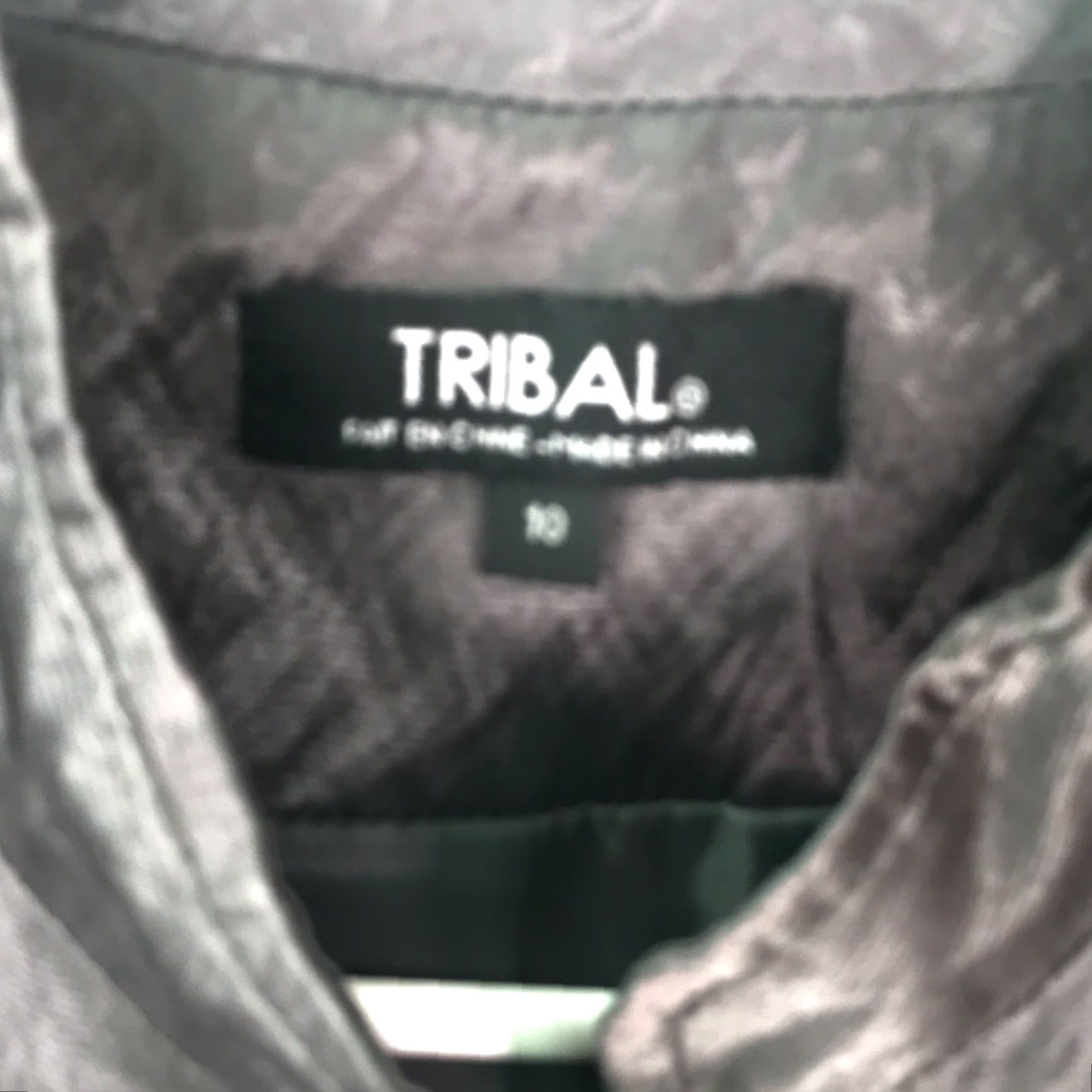 Vintage Tribal Womens Jacket Black Regular Button Front Long Sleeves Casual Size 10 Size L / US 10 / IT 46 - 5 Thumbnail