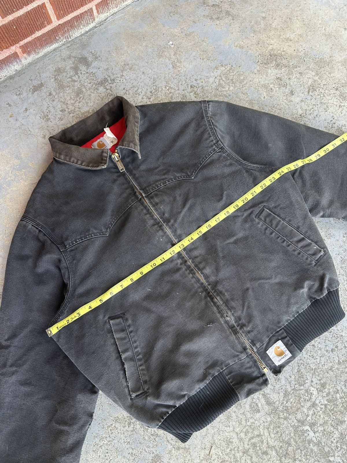 Carhartt Rare 90s Vintage Carhartt Santa Fe Jacket BLK XL MADE IN USA Size US XL / EU 56 / 4 - 6 Thumbnail