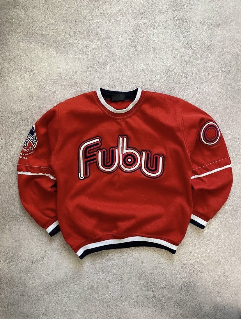 Fubu × Japanese Brand Vintage Fubu If Six Was Nine LGB style sweatshirt Size US S / EU 44-46 / 1 - 1 Thumbnail