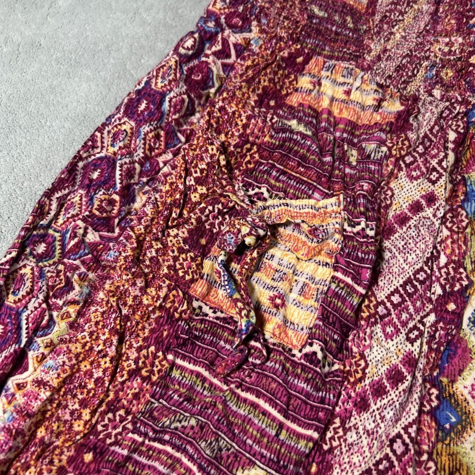Free People Renaissance Midevil Festival Pants Medium Medieval Carnival Size 25" / US 0 / IT 36 - 8 Thumbnail