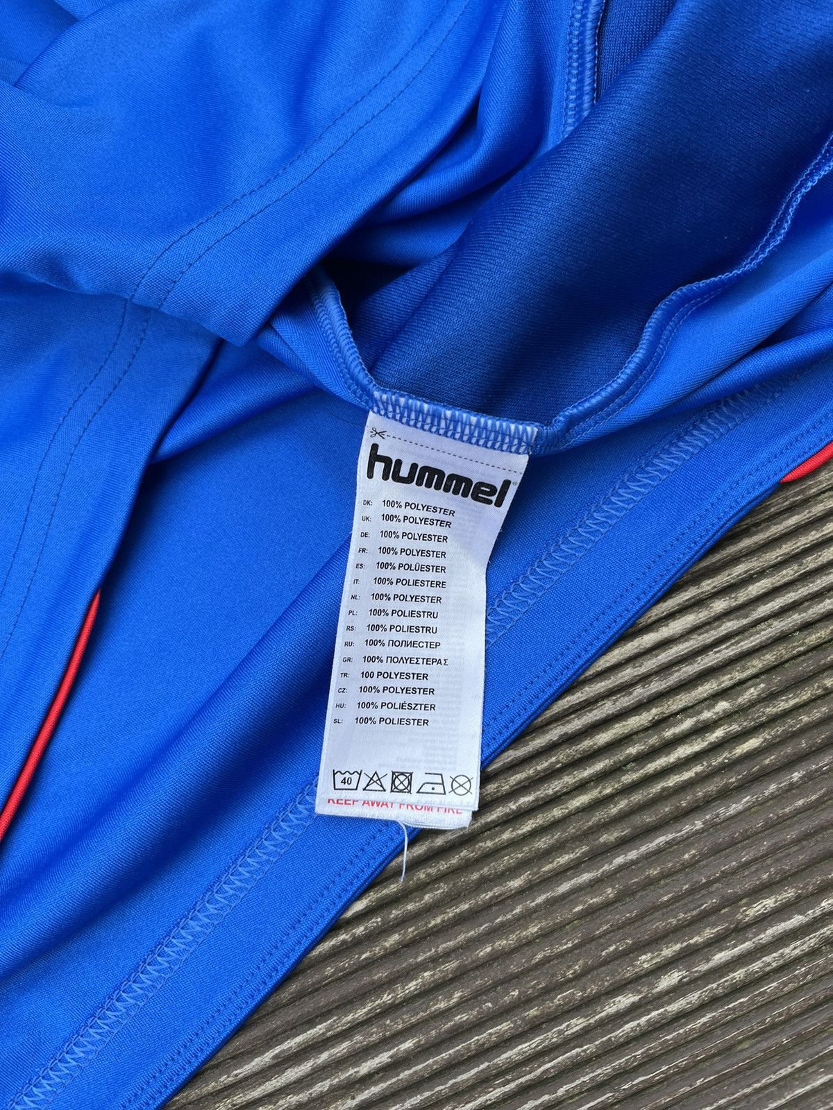 Hummel Glasgow Rangers 2019 2020 Home Football Jersey Blue L Size US L / EU 52-54 / 3 - 7 Thumbnail