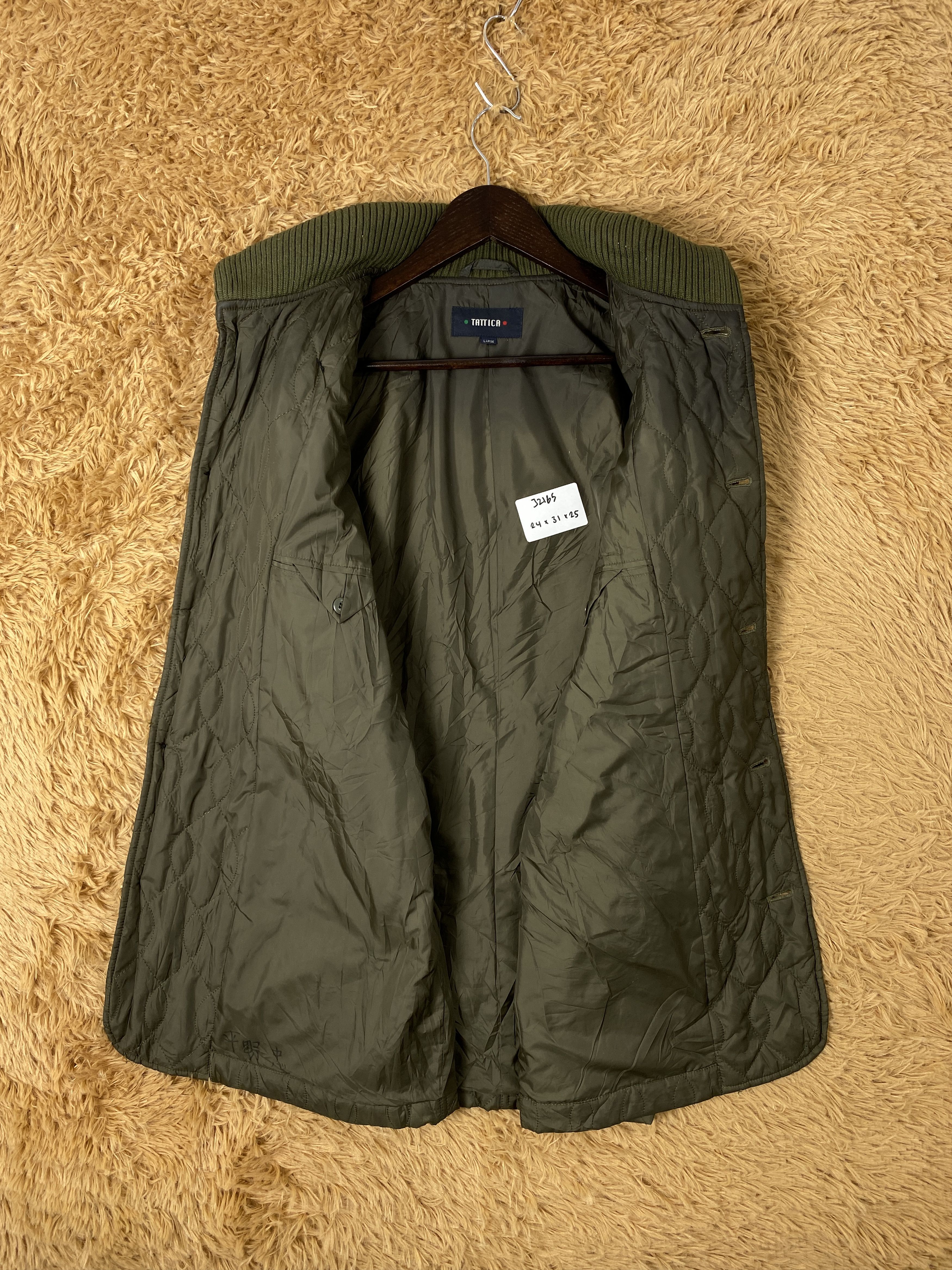 Japanese Brand Vintage Tattica Quilted Jacket J2165 Size US M / EU 48-50 / 2 - 6 Thumbnail