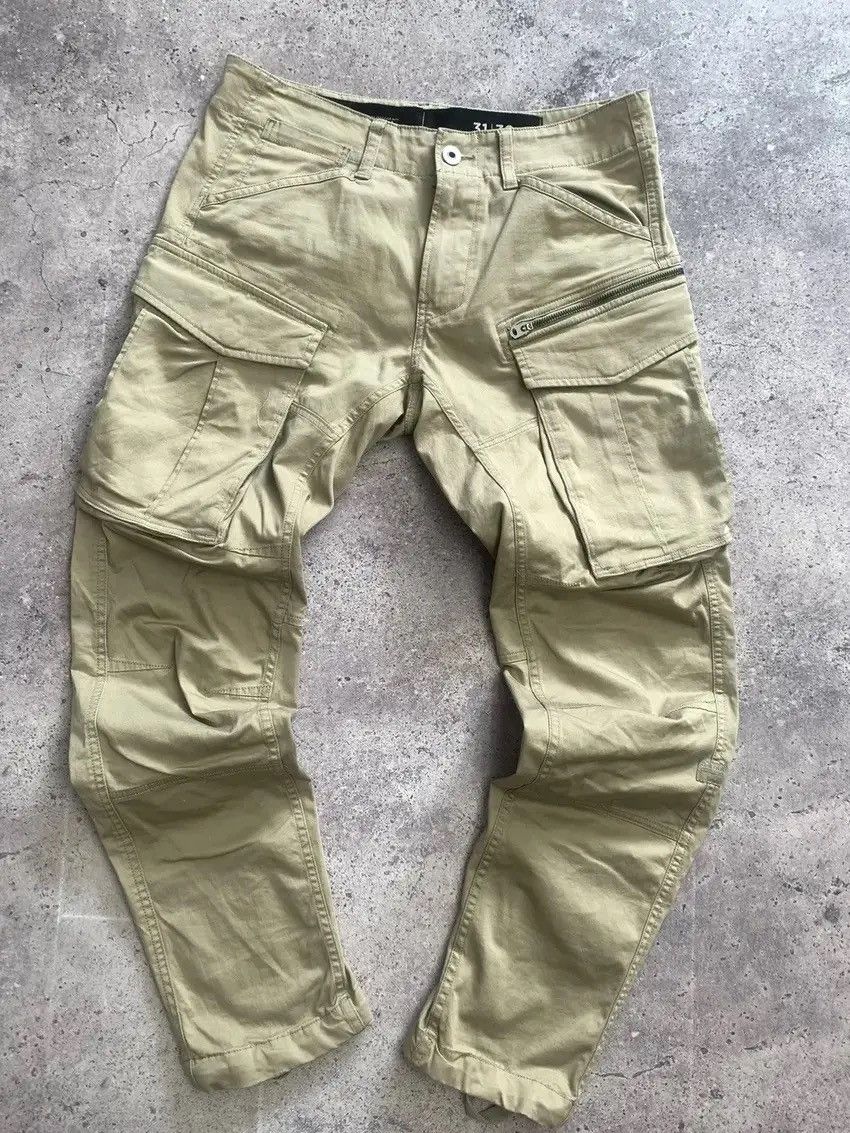 Japanese Brand Vintage Junya Watanabe Style G Star raw Bondage Cargo Pants Size US 31 - 3 Thumbnail