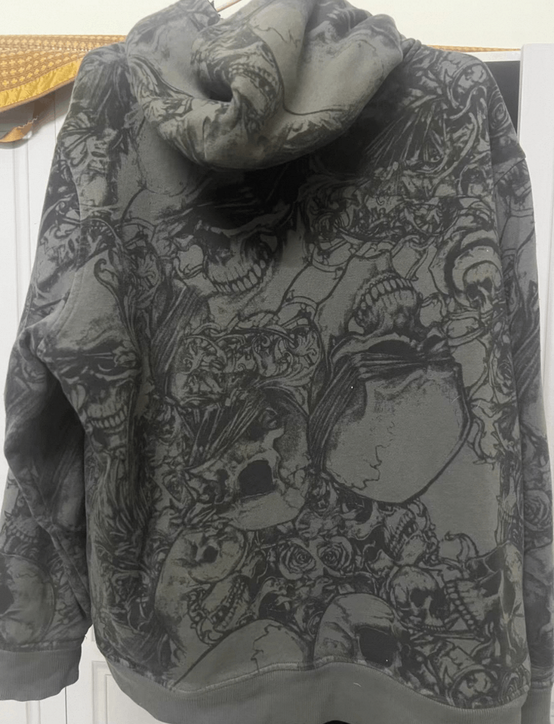 Affliction faded glory affliction skull full print zipup hoodie Size US L / EU 52-54 / 3 - 2 Thumbnail