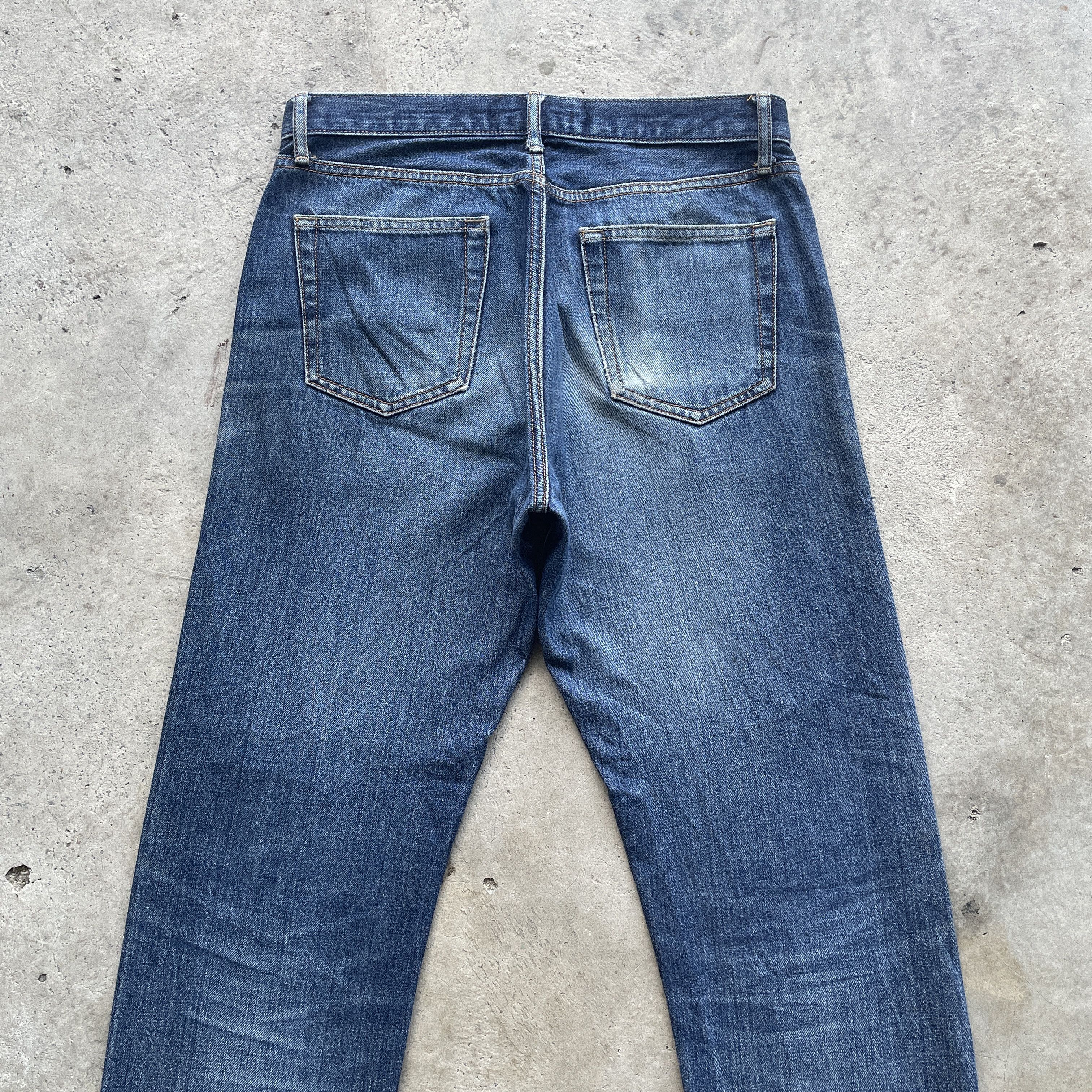 Japanese Brand VINTAGE JAPANESE DISTRESSED FADED REDLINE JEANS PANTS W31 Size US 31 - 9 Thumbnail