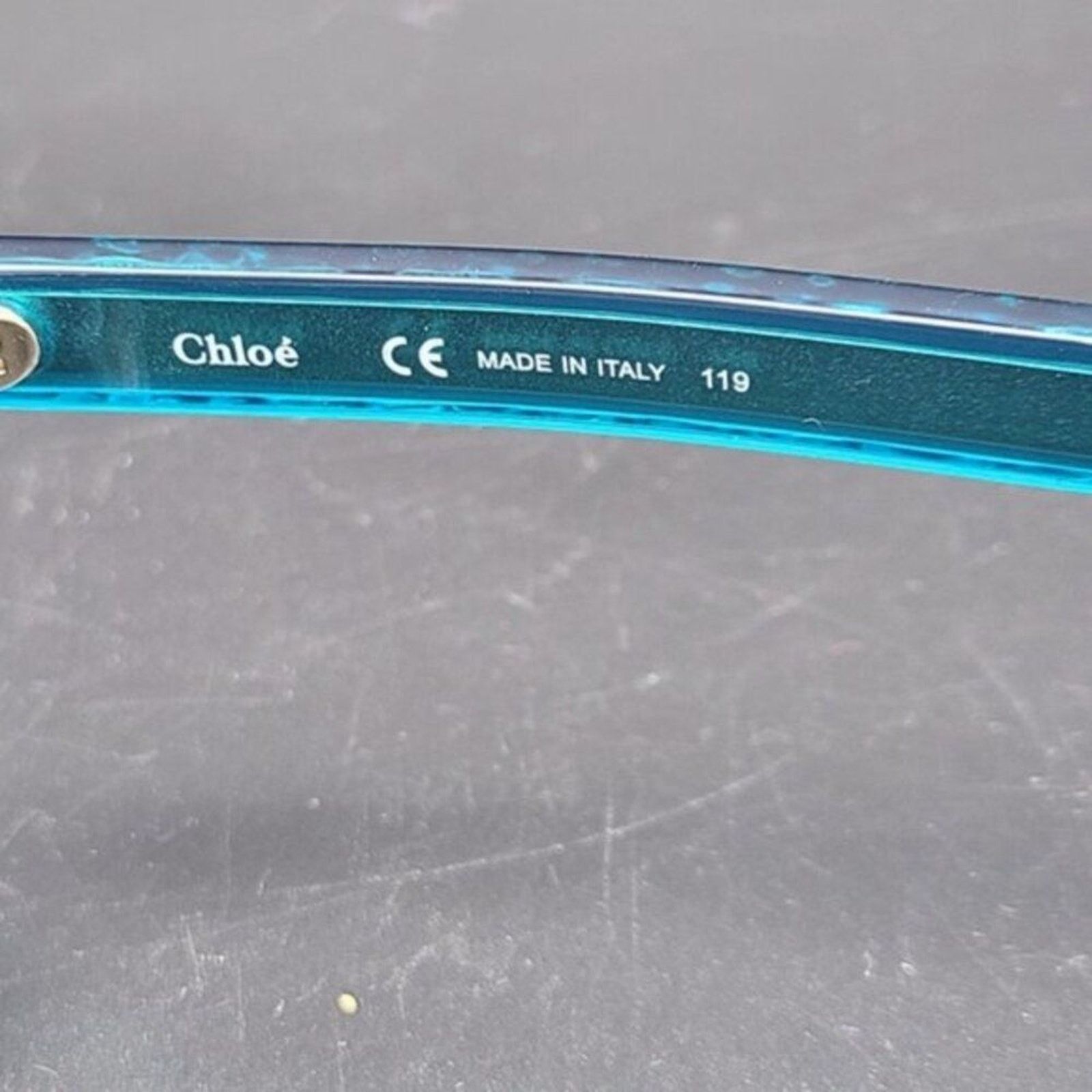 Chloe Chloe Azure Round Sunglasses 52mm Frame Size ONE SIZE - 10 Thumbnail