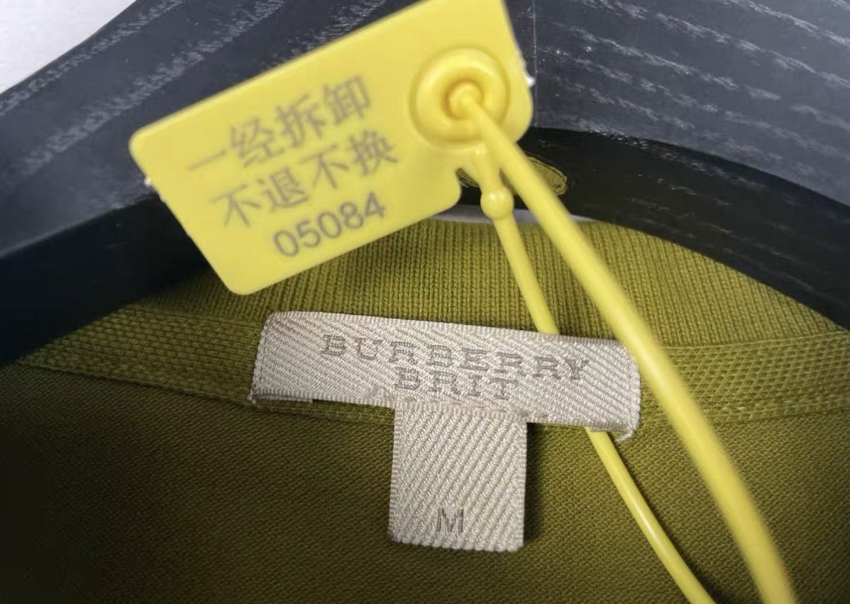 Burberry Burberry Mustard Equestrian Knight Embroidered Polo J31 Size US M / EU 48-50 / 2 - 5 Thumbnail