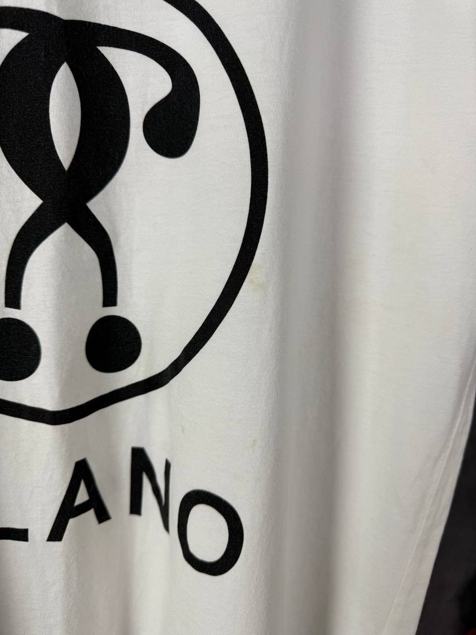 Moschino Moschino Milano luxury designer tee Size US L / EU 52-54 / 3 - 7 Thumbnail