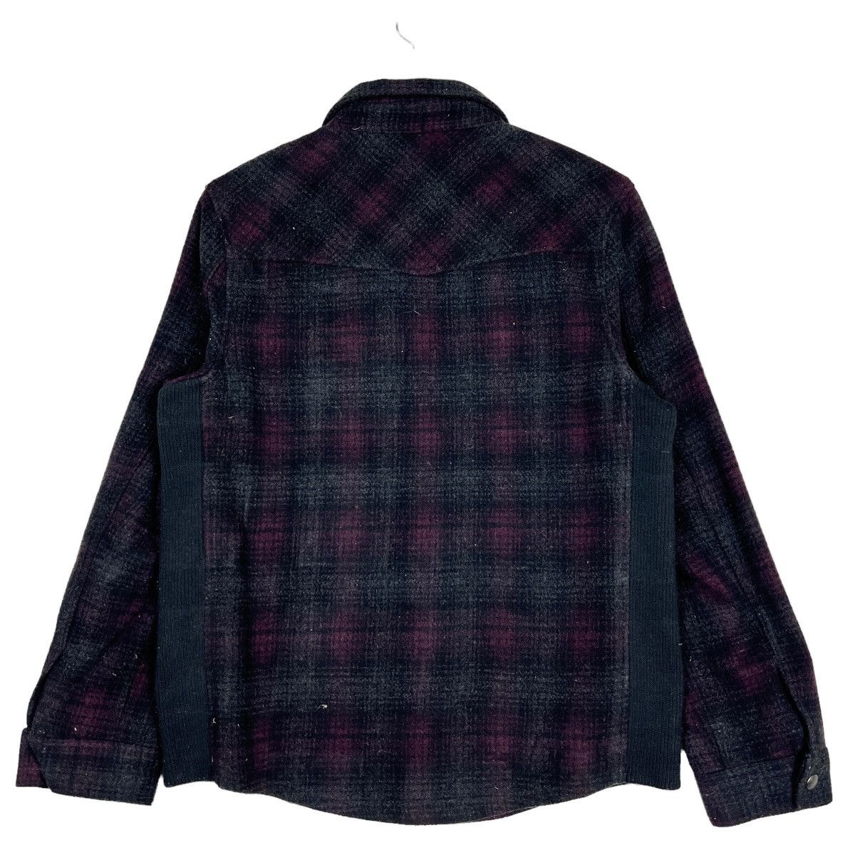 Japanese Brand 🔥 PRACT PLAID WOOL JACKET Size US M / EU 48-50 / 2 - 8 Thumbnail