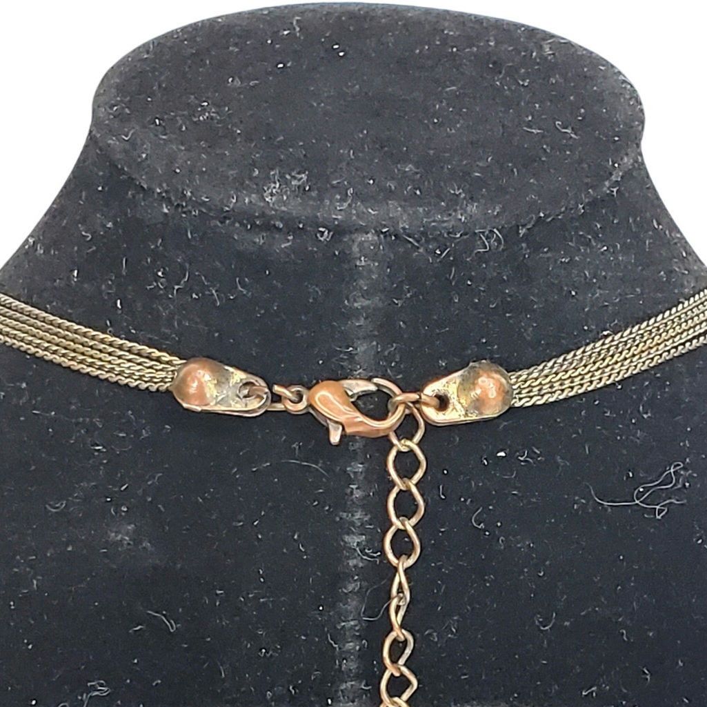Other Vtg Necklace Seed Beads Southwestern Statement Tiered 34" Size ONE SIZE - 6 Thumbnail