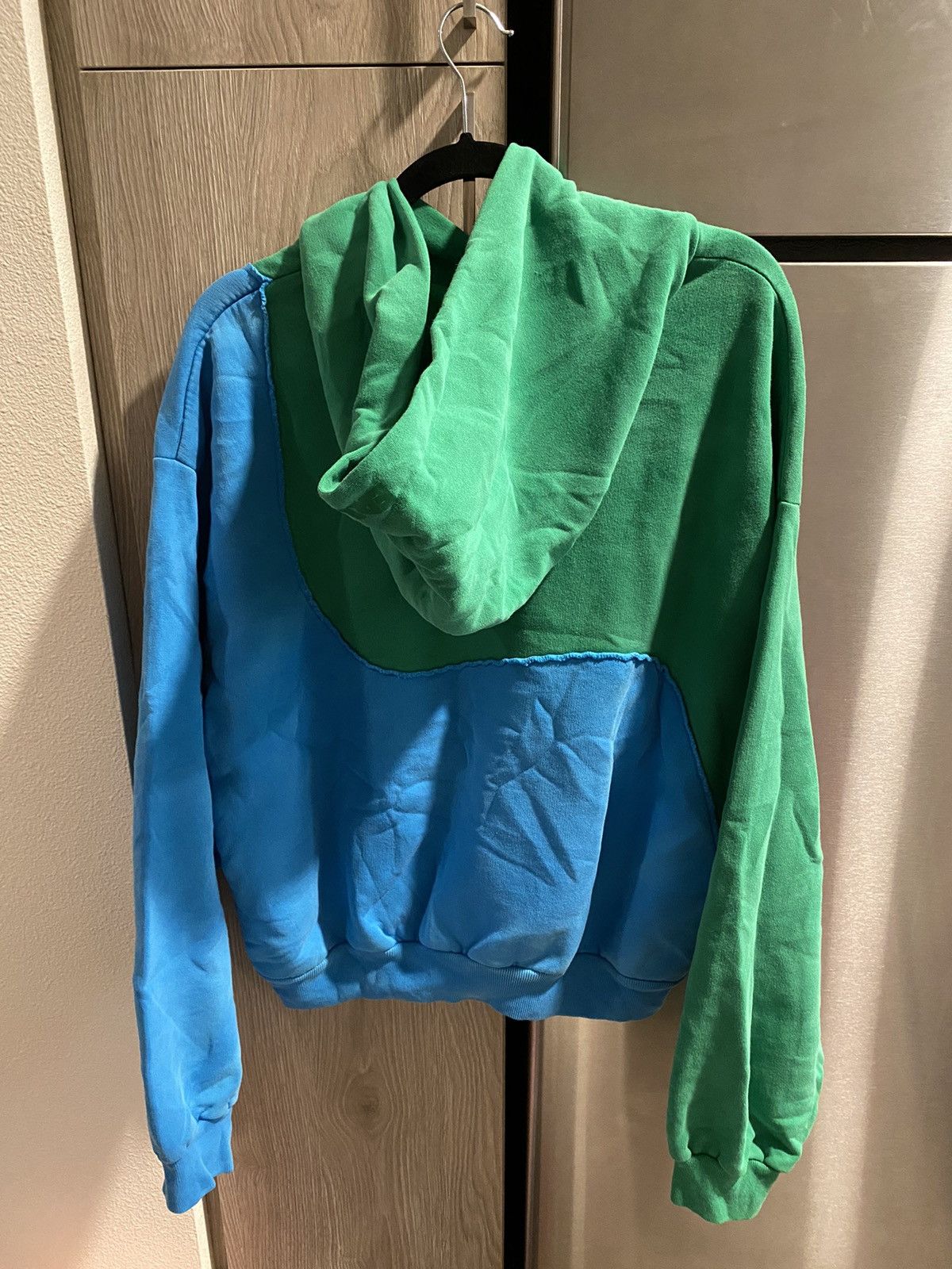 ERL ERL OG SWIRL HOODIE BLUE/GREEN SIZE MEDIUM | Grailed