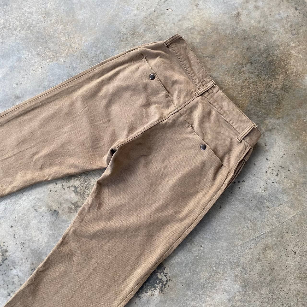 Johnbull VINTAGE JOHNBULL BELTED UTILITY CHINOS WORKWEAR MILITARY Size US 33 - 16 Thumbnail