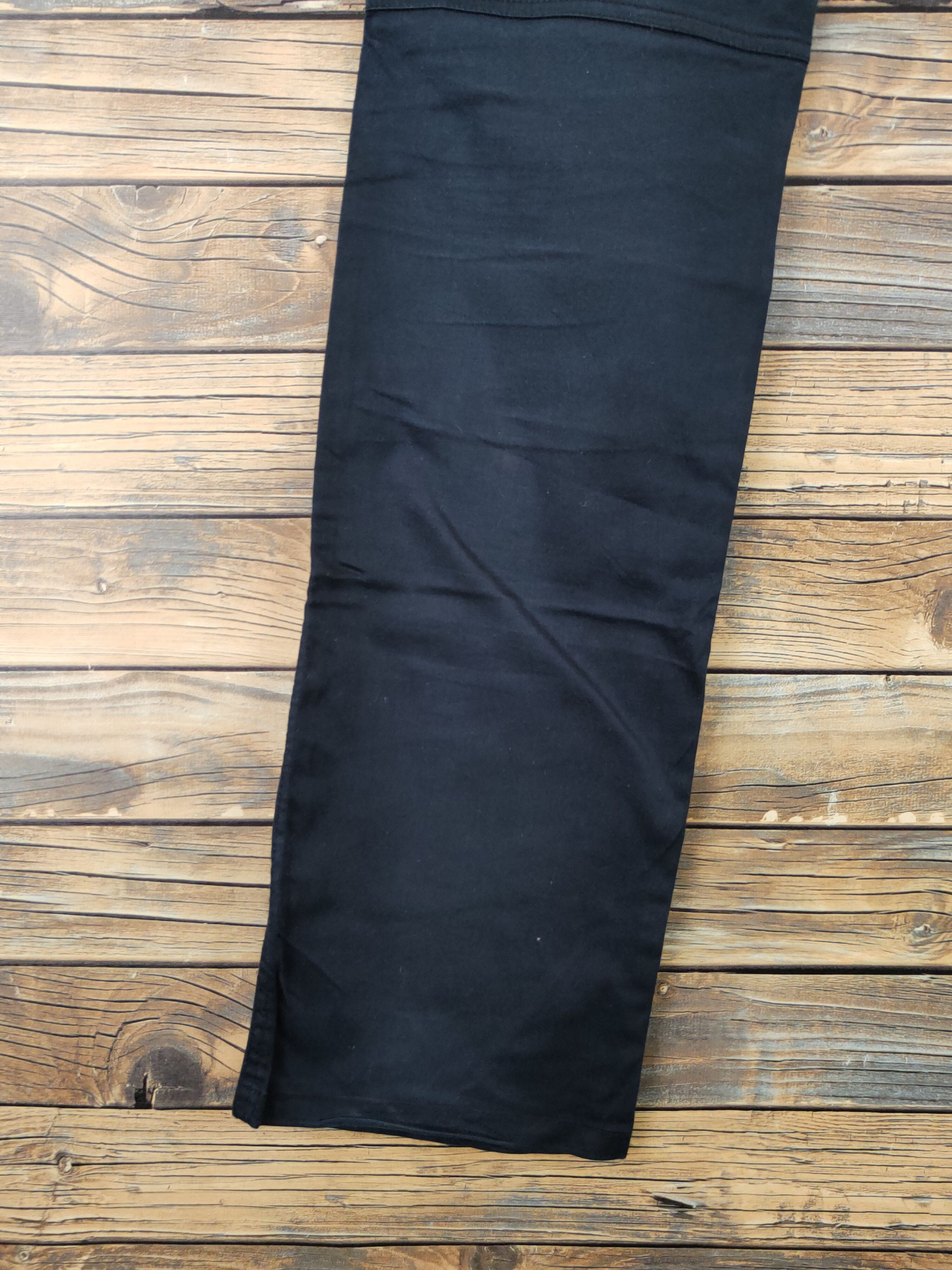 semanticdesign Semantic Design Black punk Multipocket Cargo Pants #W1851 Size US 32 / EU 48 - 10 Thumbnail